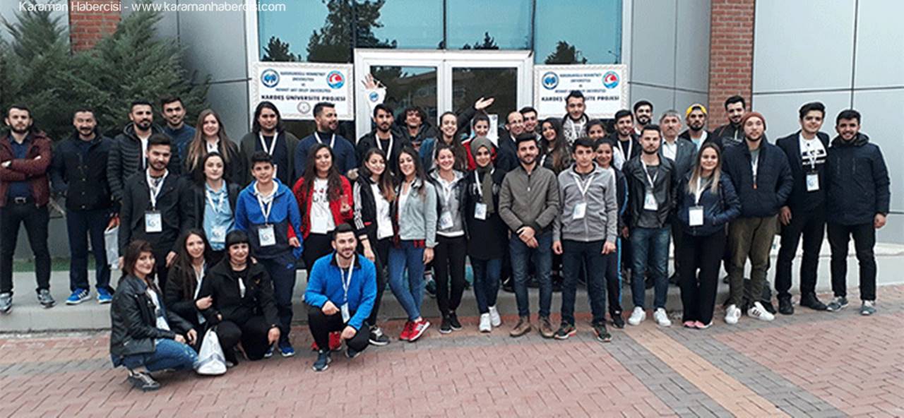 KMÜ Öğrencilerinden Mehmet Akif Ersoy Üniversitesine Ziyaret