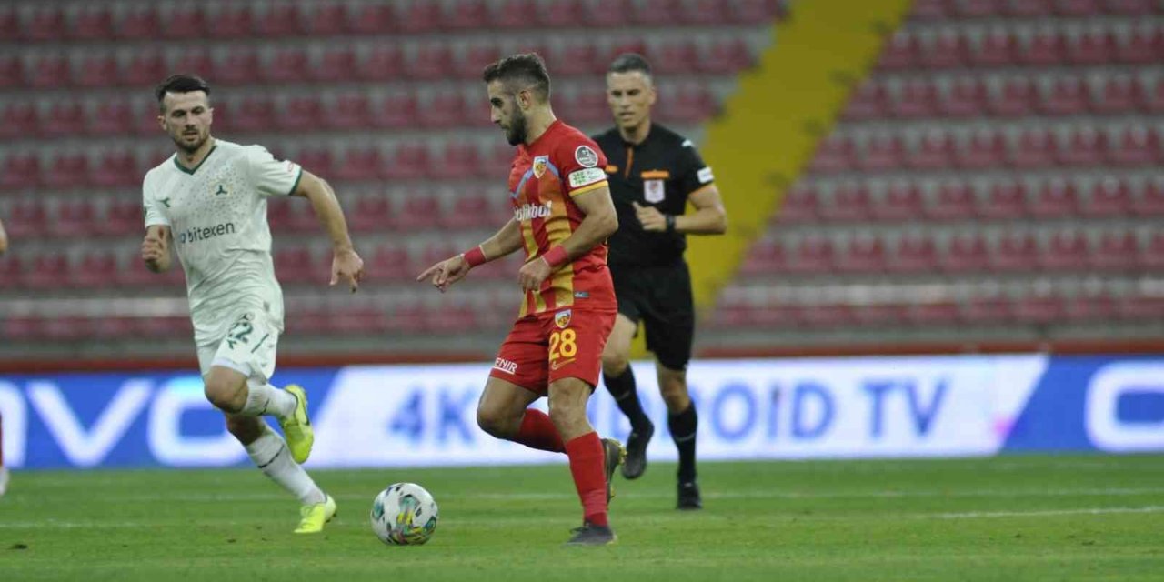 Spor Toto Süper Lig: Kayserispor: 1 - Giresuspor: 0 (ilk Yarı)