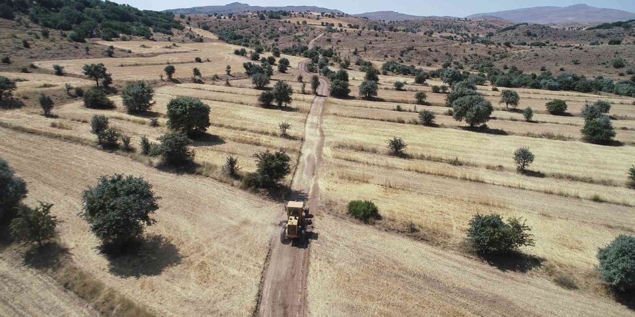 Başakpınar’a 10 Kilometrelik Yeni Tarım Yolu