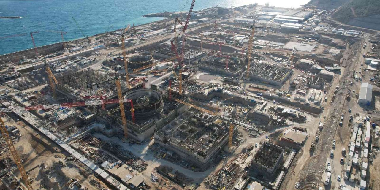 Akkuyu Ngs’de İnşaat Ve Montaj İşlemleri Takvime Uygun Şekilde Sürüyor