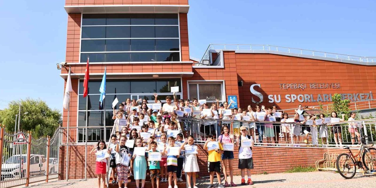 Yüzme Keyfi Tepebaşı’nda