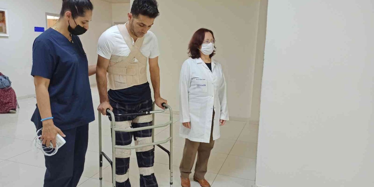 Belden Altı Felç Olan Serhan Yiğit’in Artık Yüzü Gülüyor