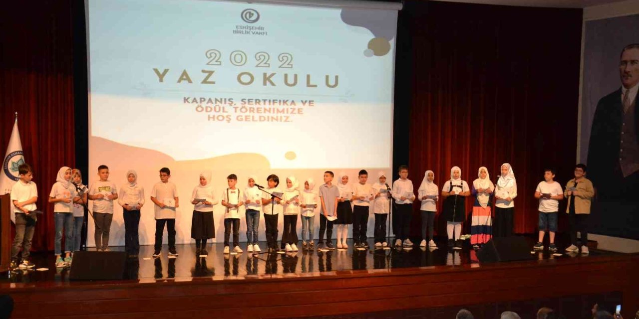 Birlik Vakfı Yaz Okulu Sertifika Ve Ödül Töreni