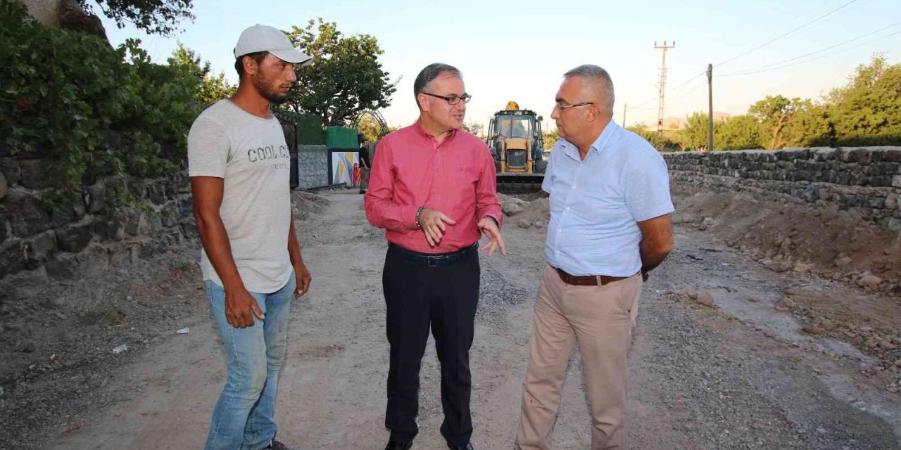 Başkan Özdoğan Çalışmaları İnceledi