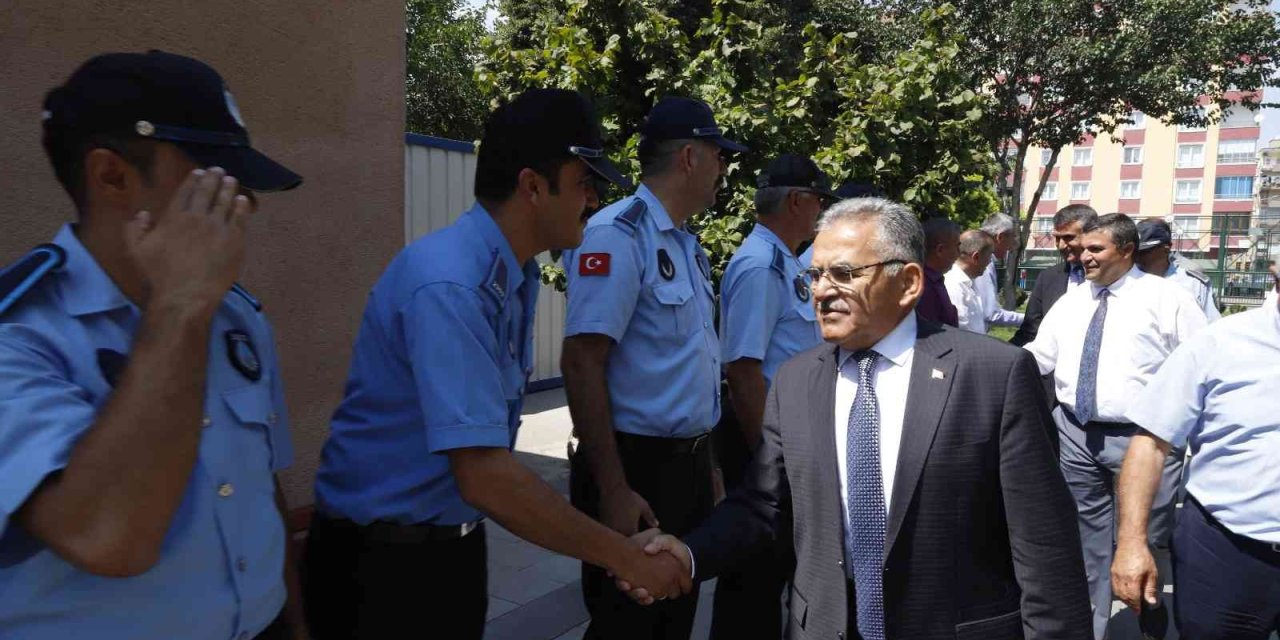 Başkan Büyükkılıç’tan Zabıta Haftası 196. Yıl Mesajı