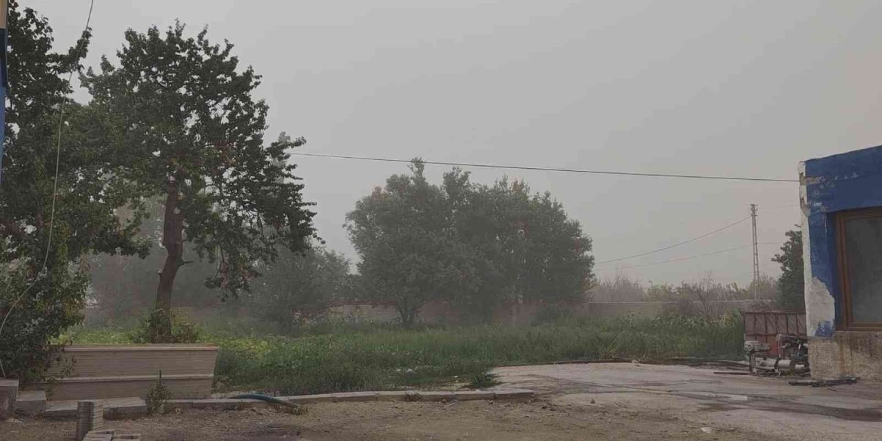 Develi’de Toz Bulutu Hayatı Olumsuz Etkiledi