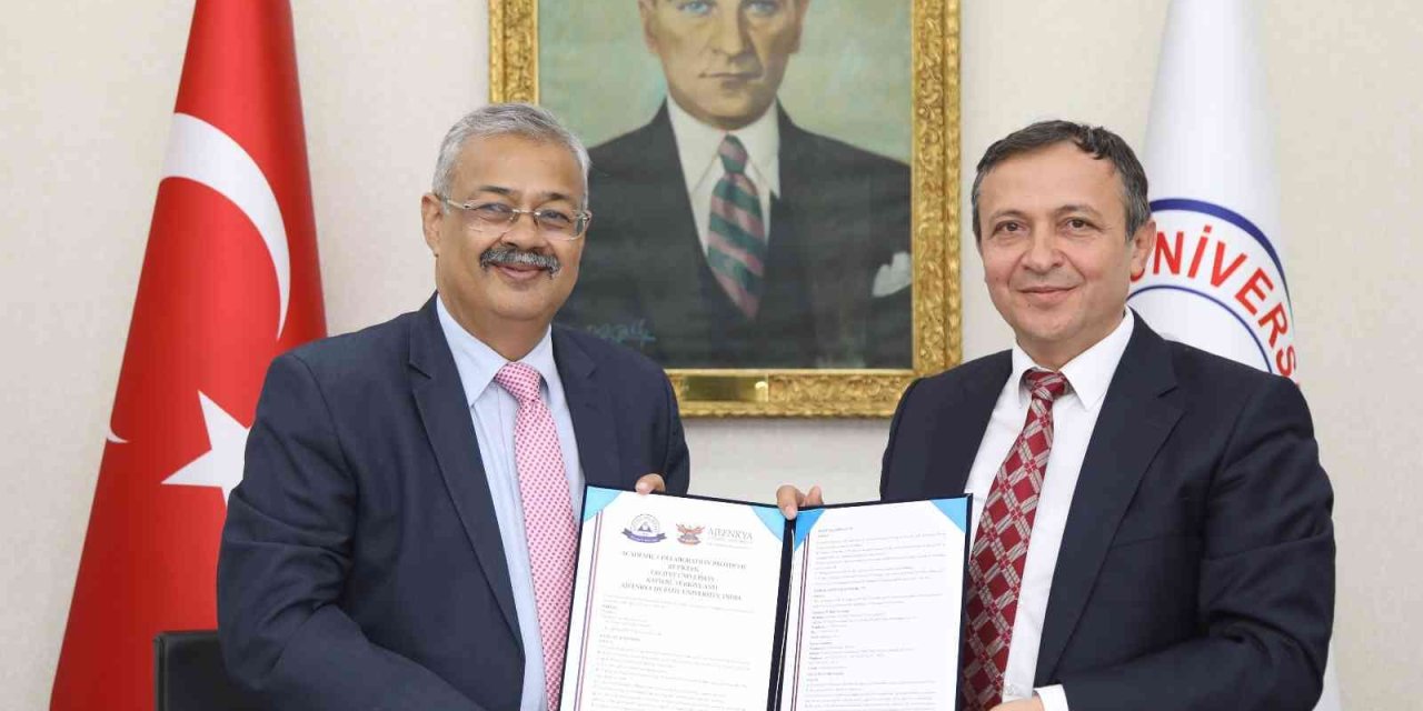 Erü İle Ajeenkya D Y Patil University Arasında İşbirliği Protokolü İmzalandı