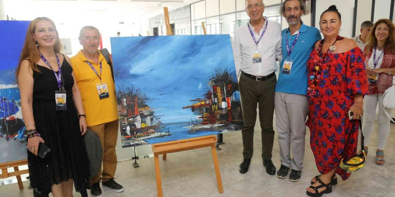 1. Mezitli Resim Çalıştayı Sona Erdi