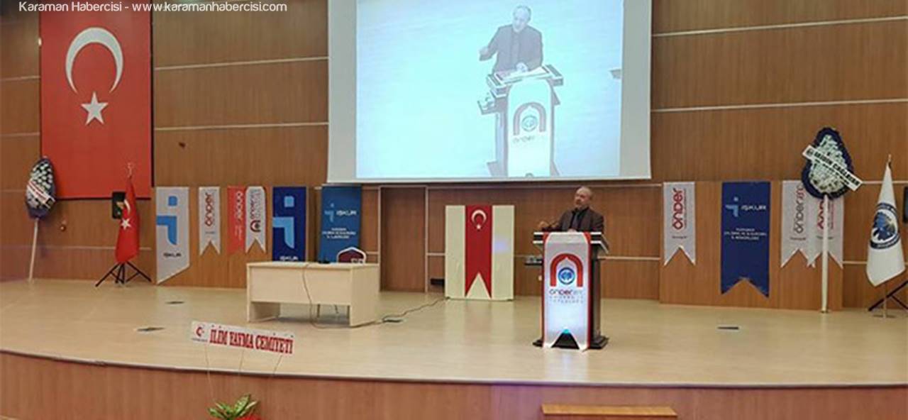Prof. Dr. Çelik’ten Türkiye ve Ortadoğu Konferansı