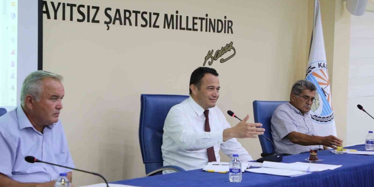 Kaş Belediyesi’nin Eylül Ayı Meclis Toplantısı Yapıldı