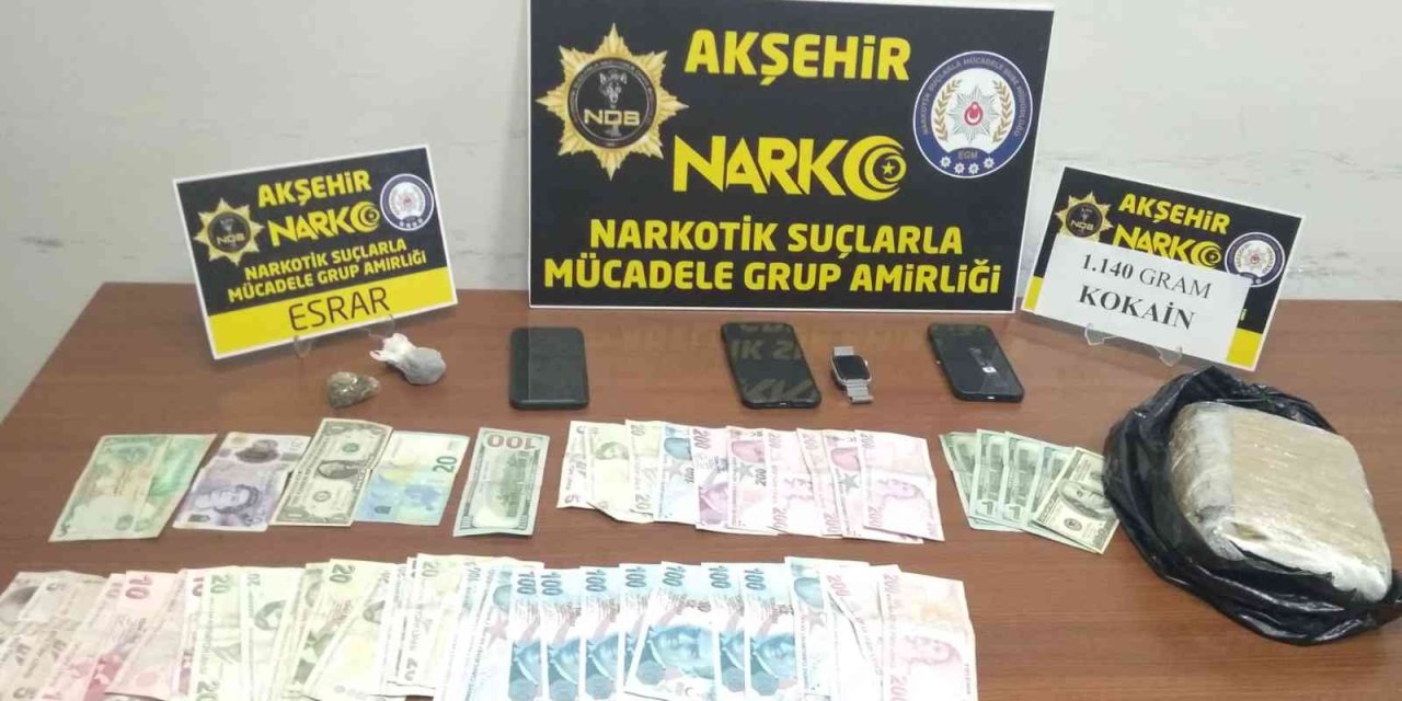 Konya’da 50 Bin Dolar Değerinde Uyuşturucu Ele Geçirildi