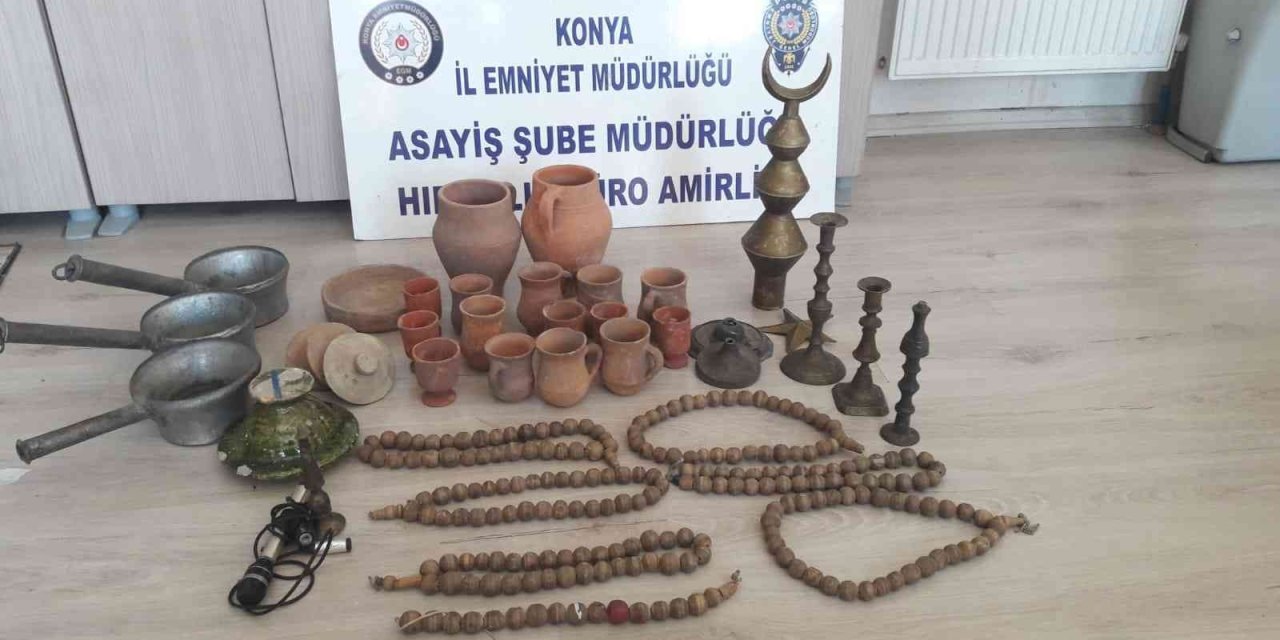 Camiden Antika Zannedip Malzeme Çaldı