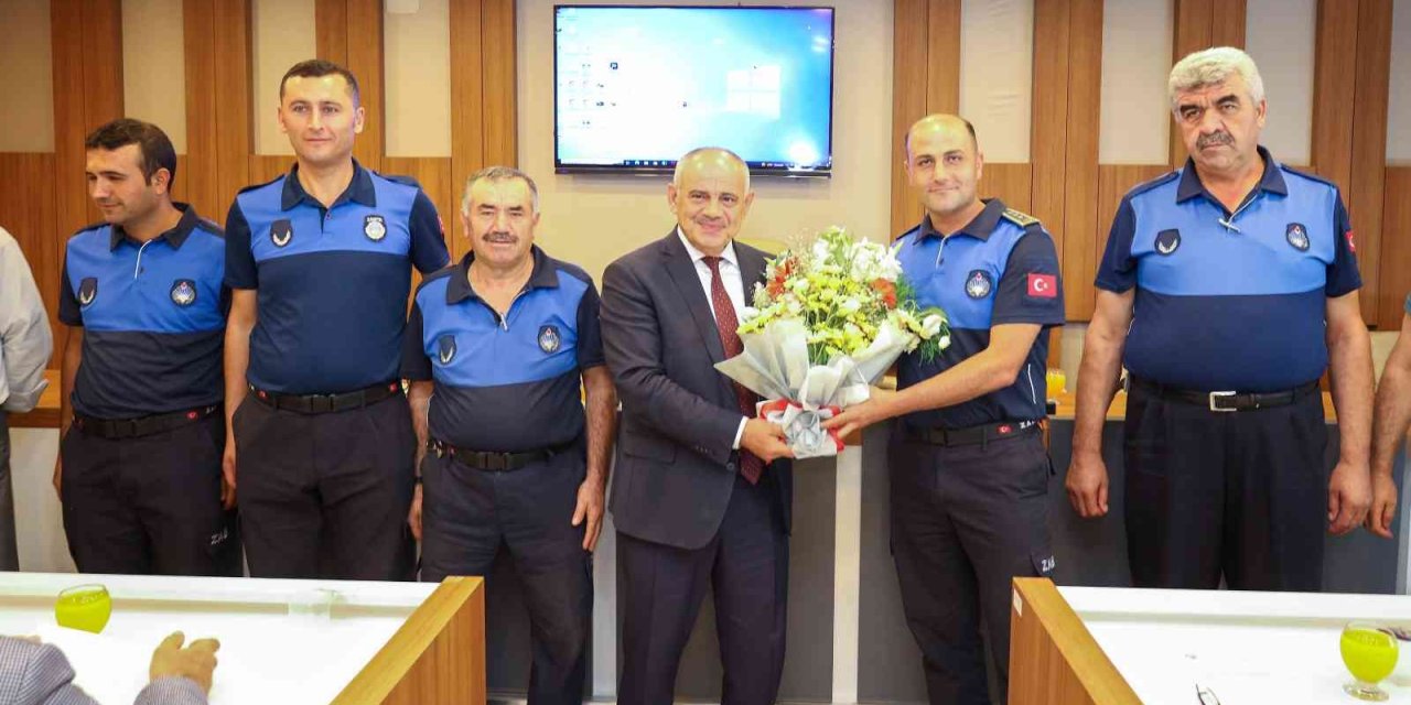 Başkan Öztürk Zabıta Haftası’nı Kutladı