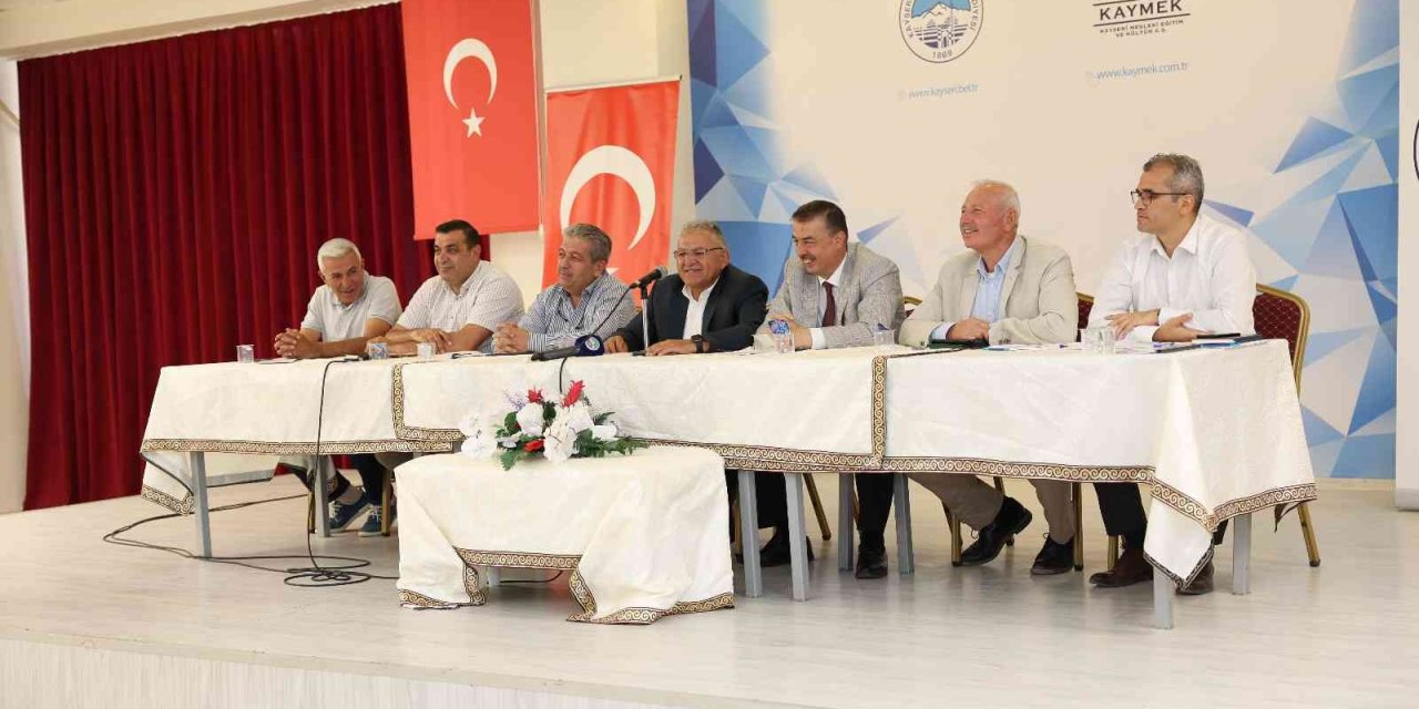 Yeşilhisar’da Muhtarlarla Buluşan Büyükkılıç: "söz Muhtarımızın"