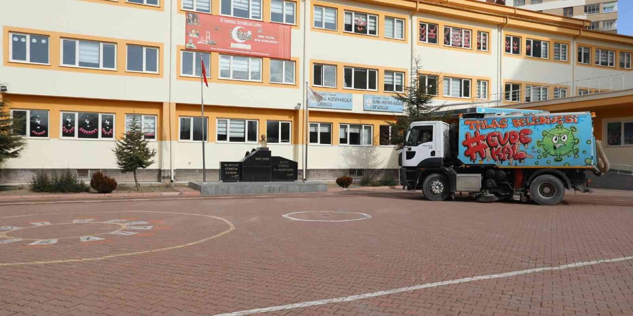 Talas’ta Okullar Yeni Döneme Hazırlanıyor