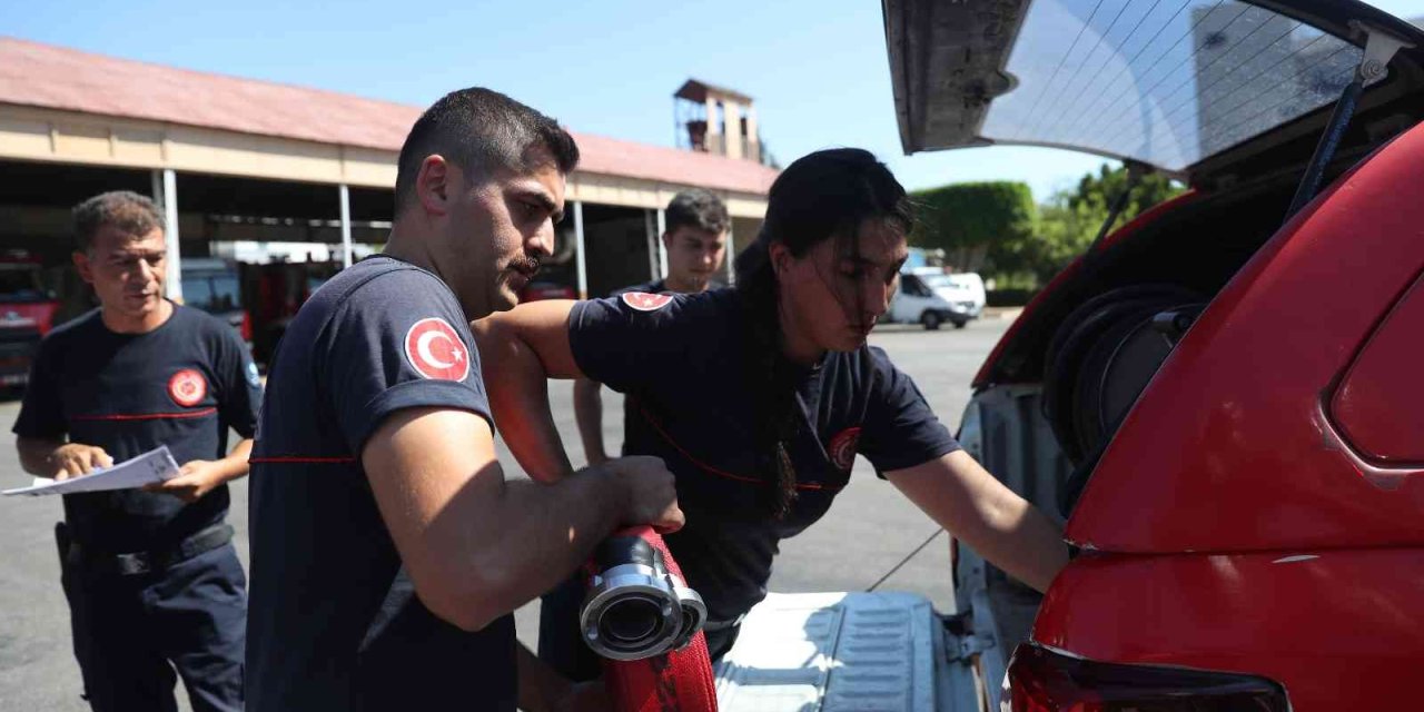 Antalya Büyükşehir’den Mersin’e İtfaiye Desteği