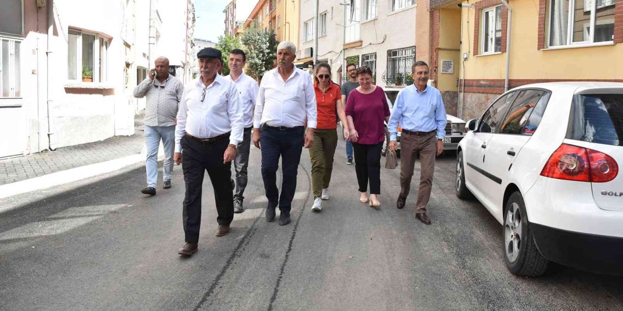 Başkan Ataç Bahçelievler Ve Güllük’te Çalışmaları İnceledi