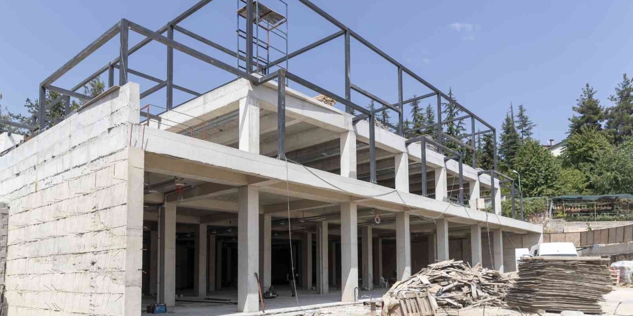 Çamlıyayla’da Katlı Otopark Bir Ay Sonra Hizmete Giriyor