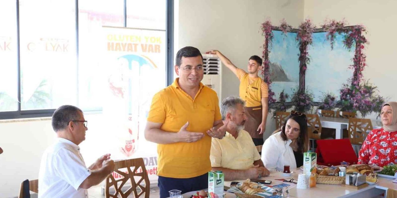 Tütüncü, Çölyaklı  Ailelerle Buluştu