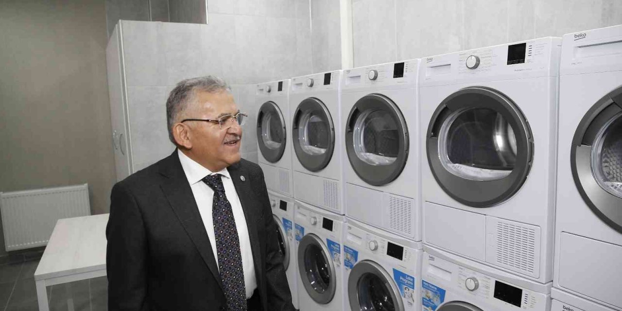 Başkan Büyükkılıç: “siz Dersinize Çalışın, Biz Çamaşırlarınızı Yıkayalım”