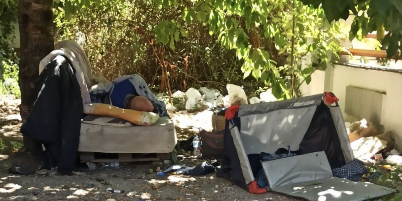 Eskişehir’de Yürek Yakan Görüntü