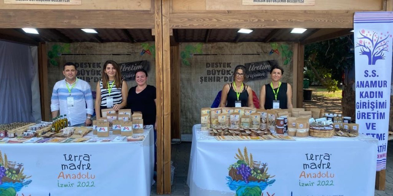 ’terra Madre Anadolu-izmir 2022 Fuarı’nda Mersin Rüzgarı