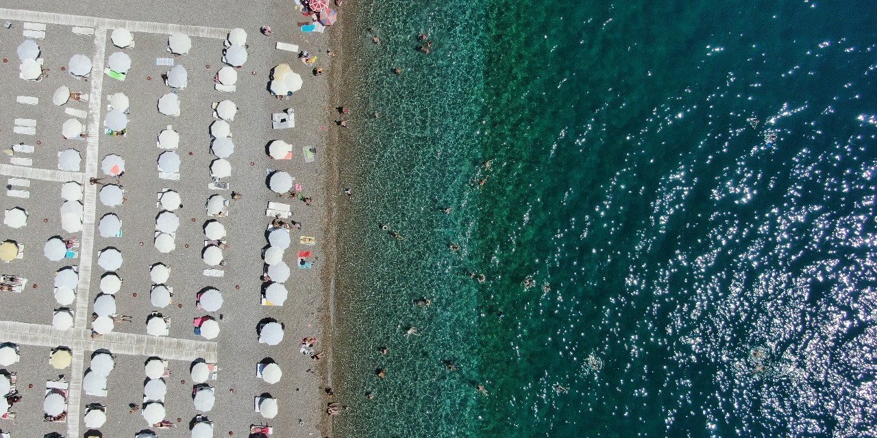 Turizm Kenti Antalya’nın Sahillerinde Okul Öncesi Yoğunluk