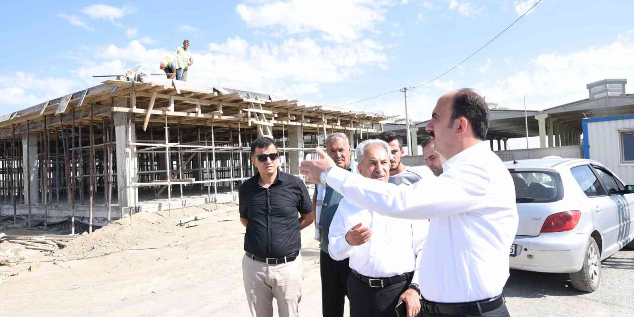 Başkan Altay Akşehir Hayvan Barınağı Ve Bakımevi İnşaatını İnceledi