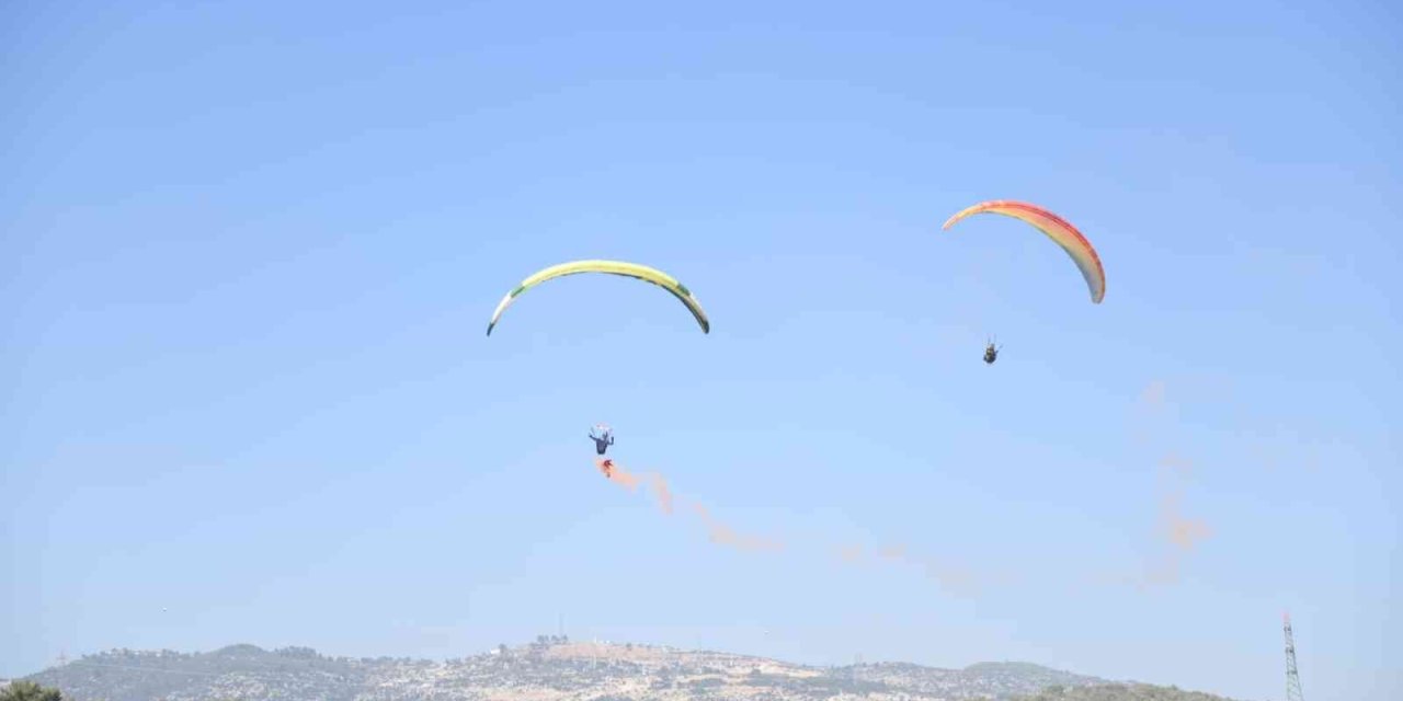 Yamaç Paraşütü Hedef Şampiyonası 4. Etap Yarışları Mersin’de Yapıldı