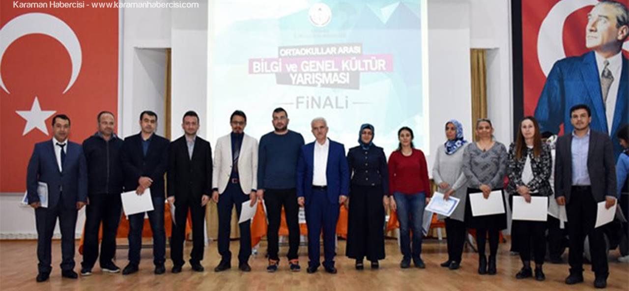 Bilgi ve Genel Kültür Yarışmasının Finali Büyük Heyecana Sahne Oldu