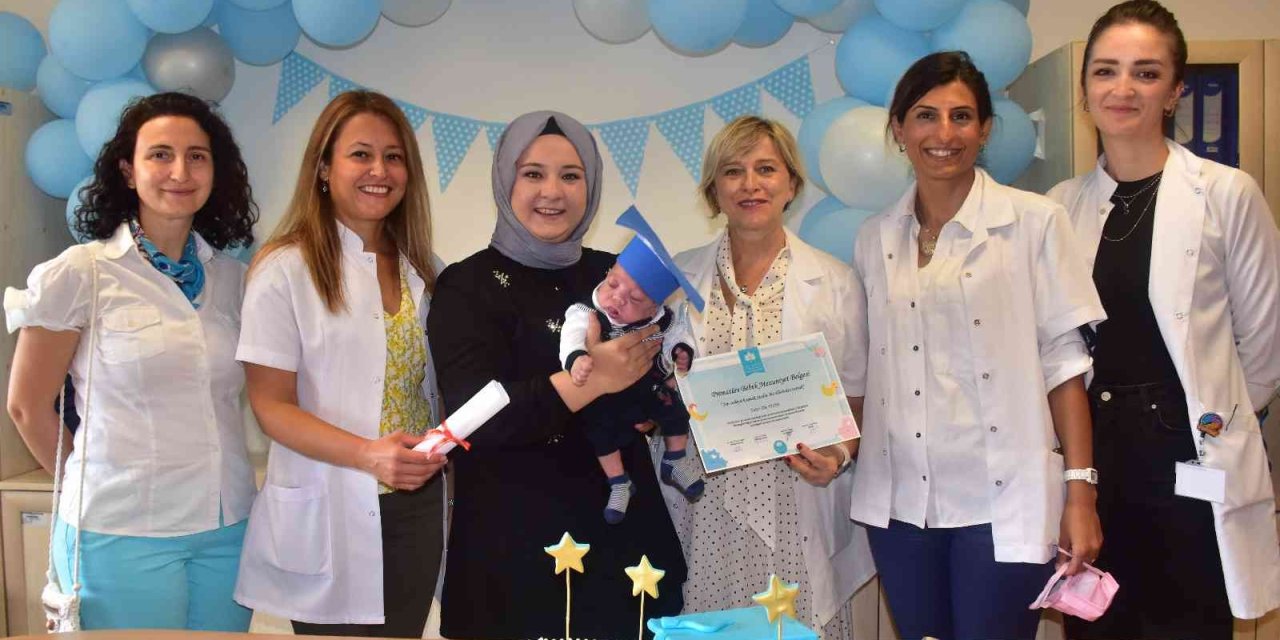 Yaşam Sınırında Dünyaya Gelen Minik, Sağlıkla Evine Döndü