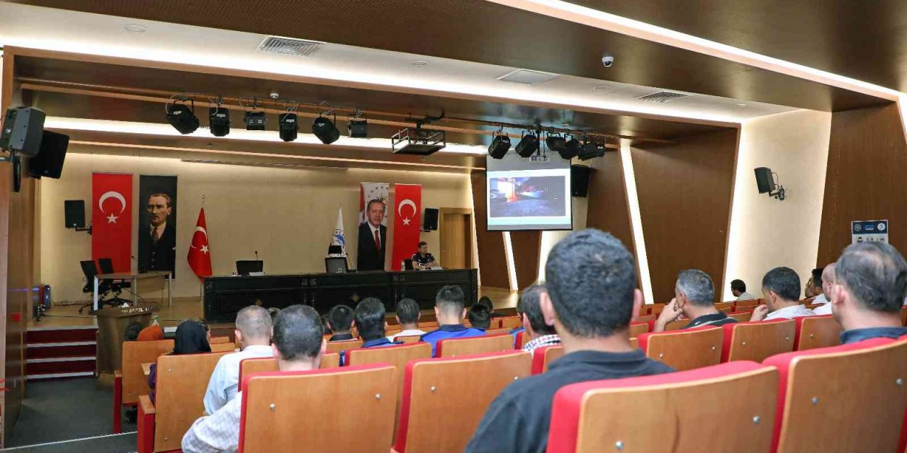 Talas Personeline Uyuşturucuyla Mücadele Semineri