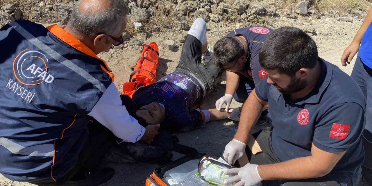 Doğadaki Bisiklet Turu Hastanede Bitti