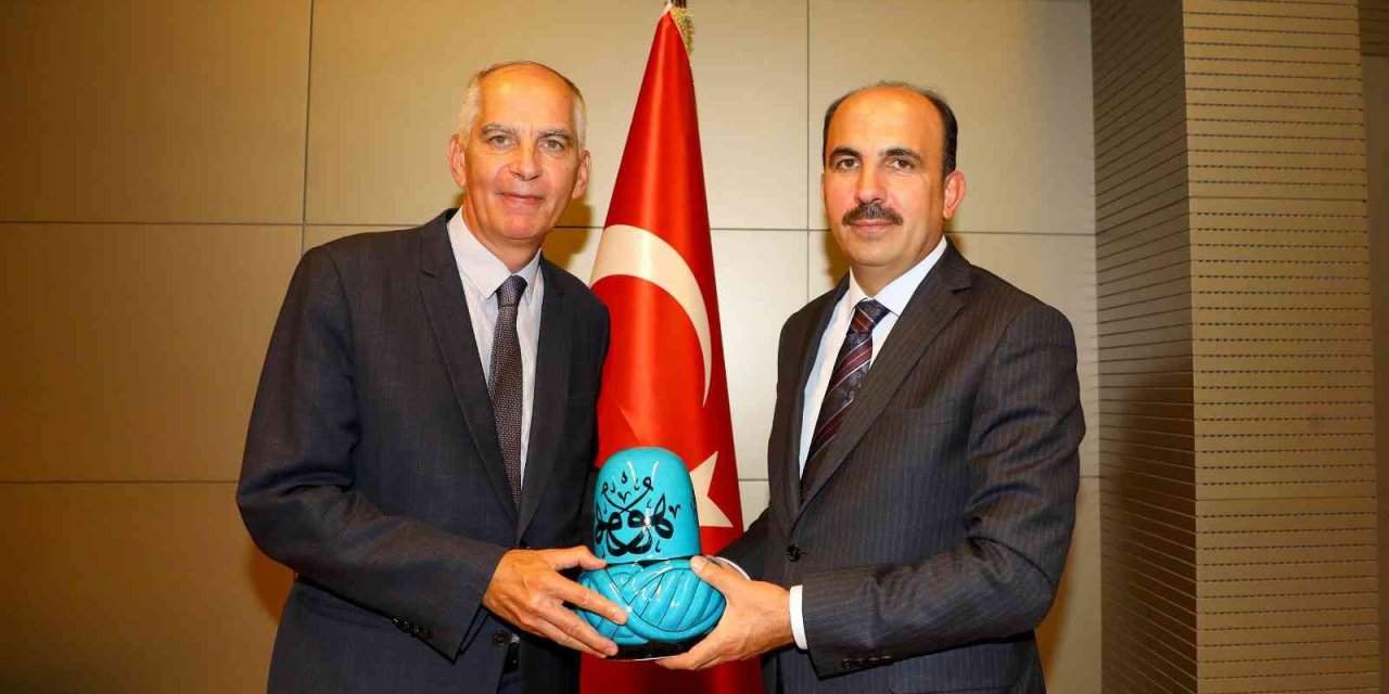 Fransa’nın Ankara Büyükelçisi Magro Ve Başkan Altay’i Ziyaret Etti