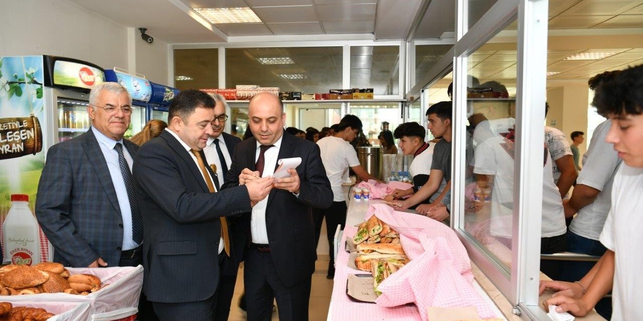 Osb Başkanı Yalçın, Teknik Kolej’de Denetim Yaptı Öğrencilere Nasihatte Bulundu