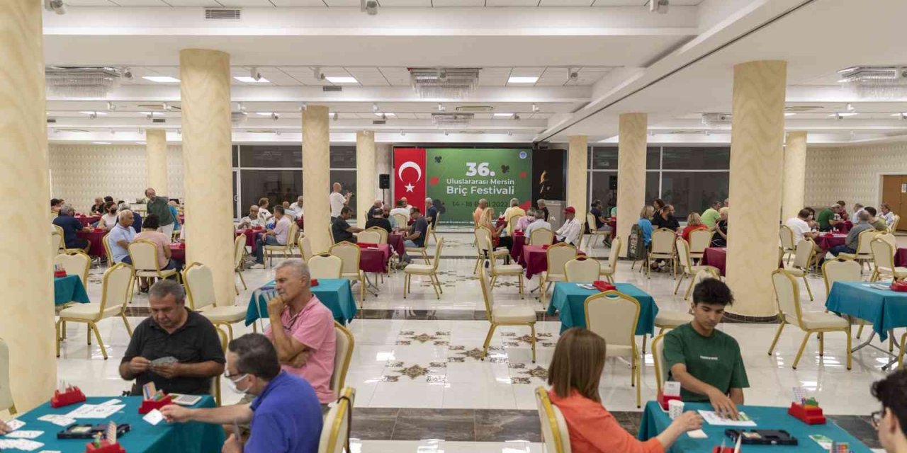 36. Uluslararası Mersin Briç Festivali Başladı
