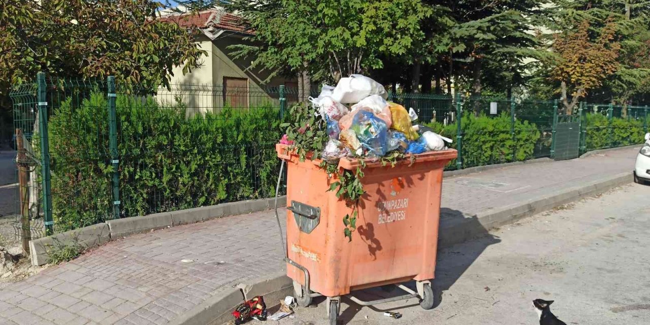 Vatandaşın Kırık Çöp Konteyneri İle İmtihanı