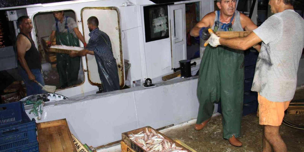 Akdeniz’den Balıkçılar 24 Saat Sonra İlk Avlarla Döndü