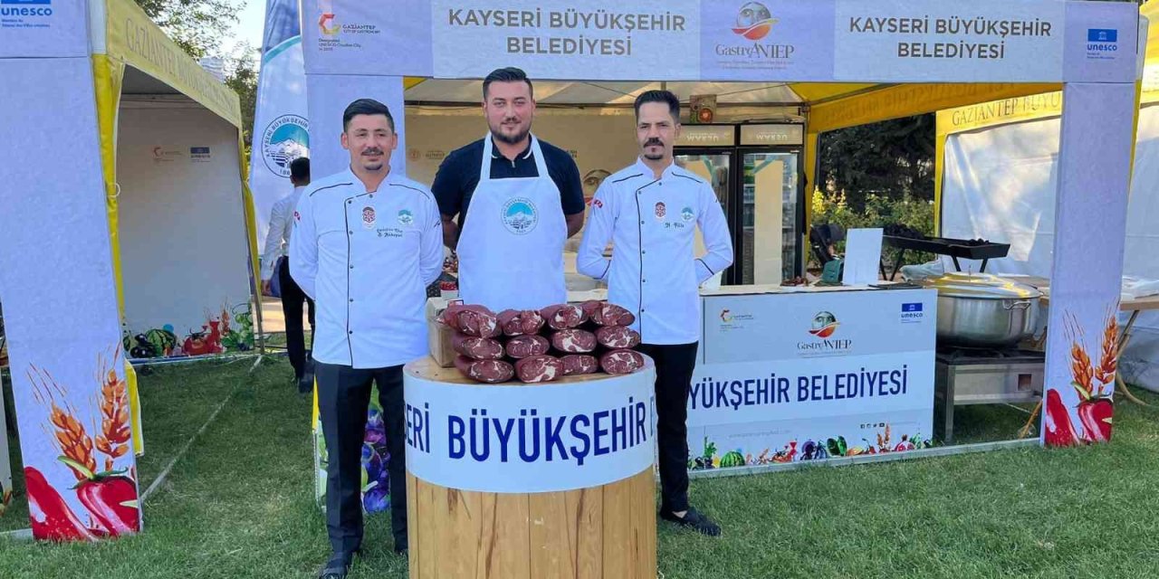 Kayseri Büyükşehir, Gastroantep Festivali’nde Büyük İlgi Gördü