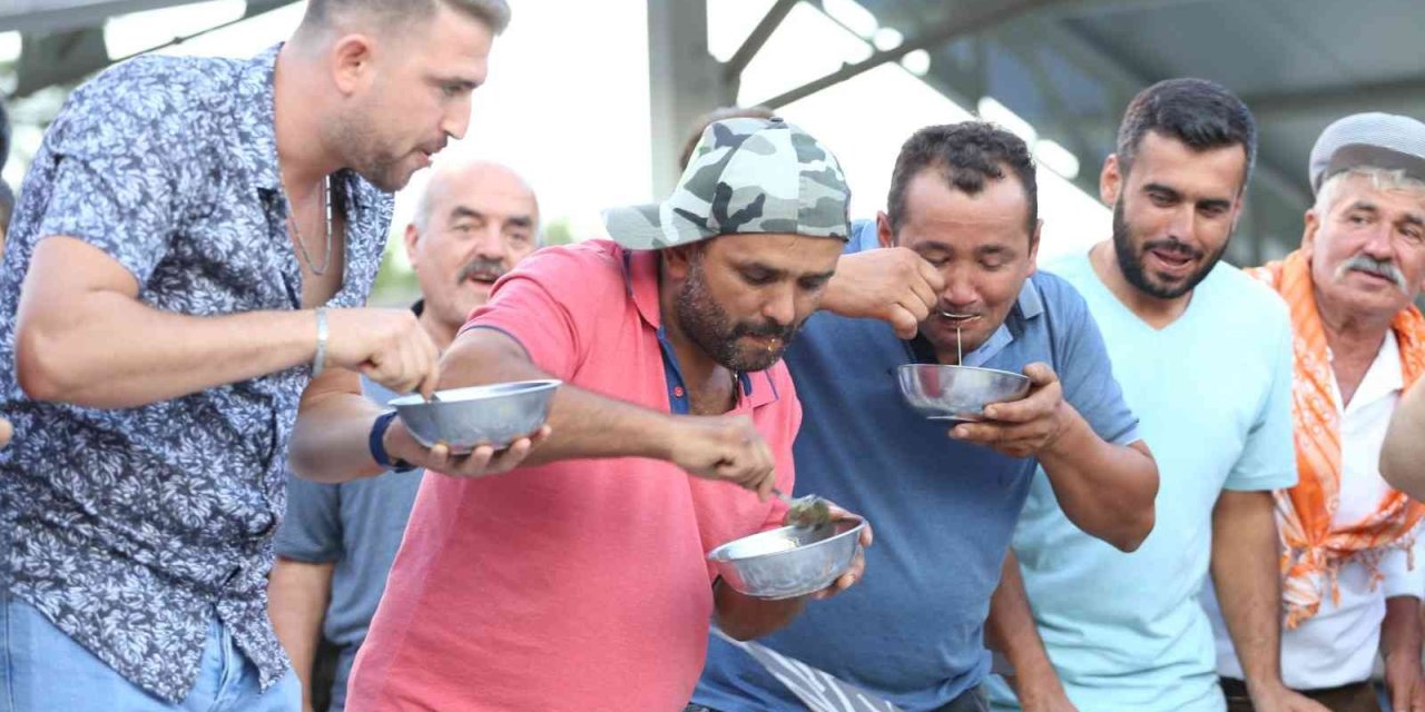 1,5 Kilo Balı 33 Saniyede Yedi, Birinciliği Kimseye Kaptırmadı