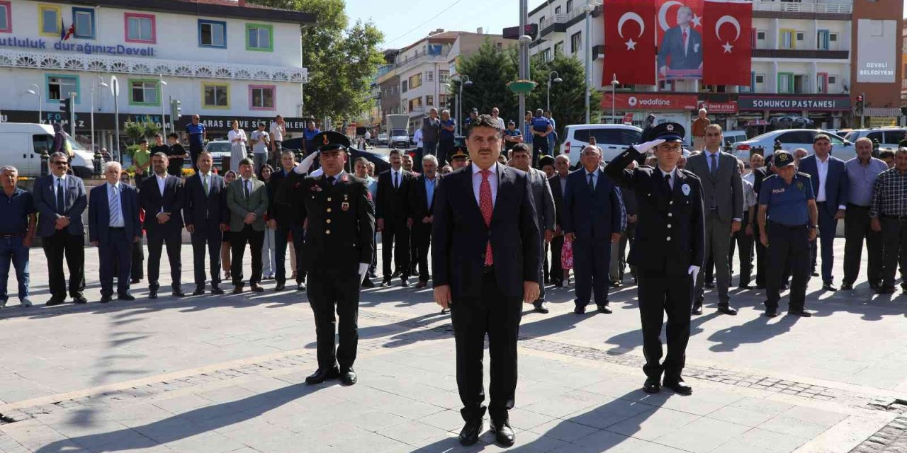 Develi’de Gaziler Günü Etkinliği