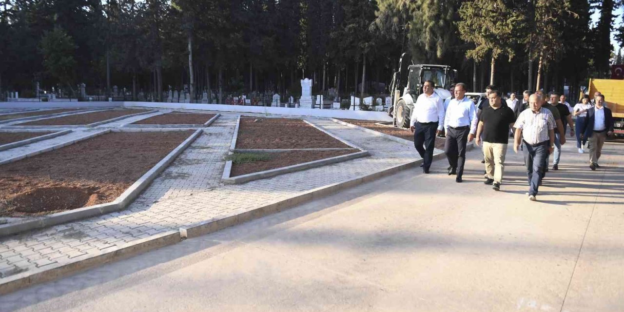 Mersin’in Mezarlık İhtiyacı Yeni Projelerle Çözülüyor