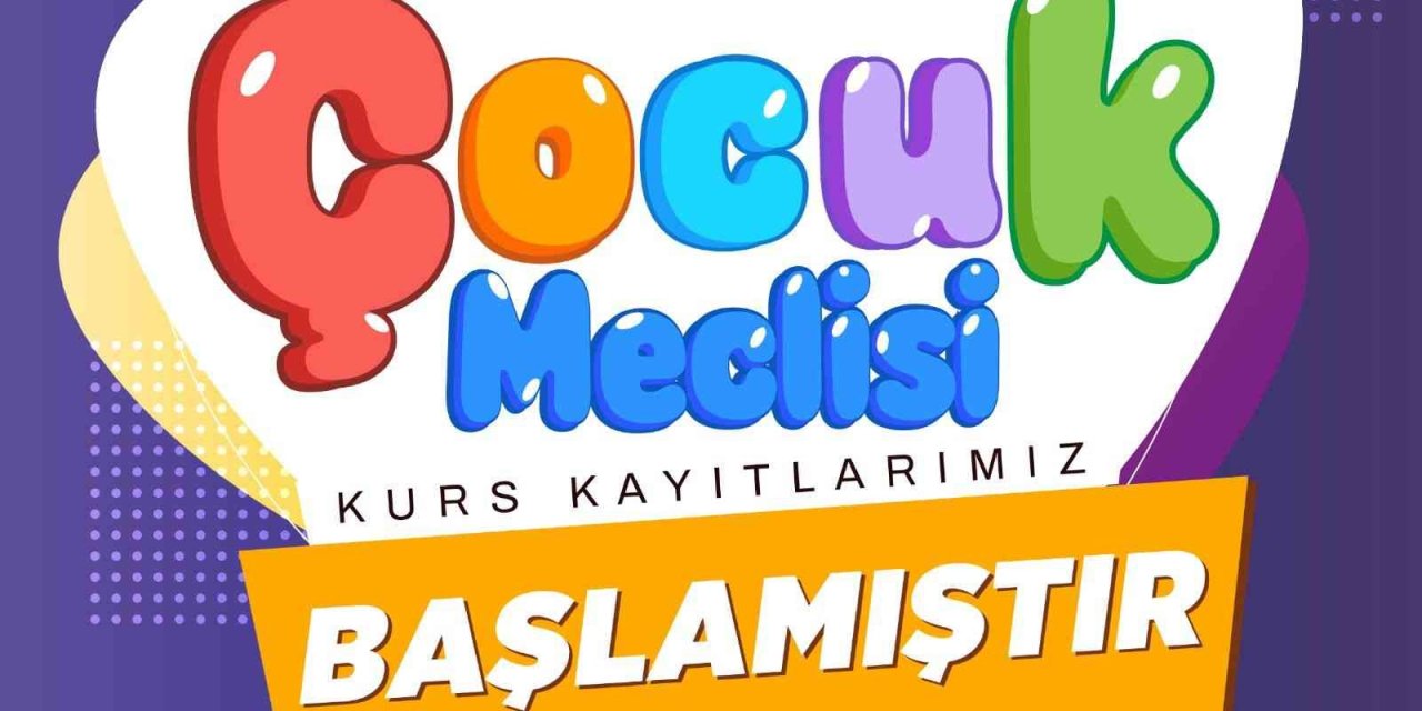 Melikgazi Çocuk Meclisi’nde Kurs Kayıtları Başladı