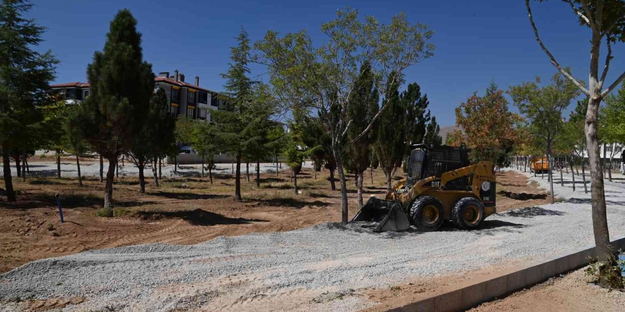 Selçuklu Belediyesinden 200 Bin Metrekare Alanda Yeni Park Çalışması