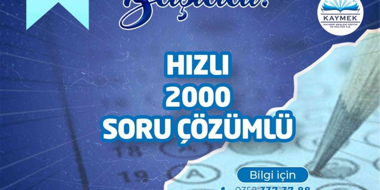 Büyükşehir Kaymek’te Bir İlk: ‘ortaöğretim Kpss Kursu’