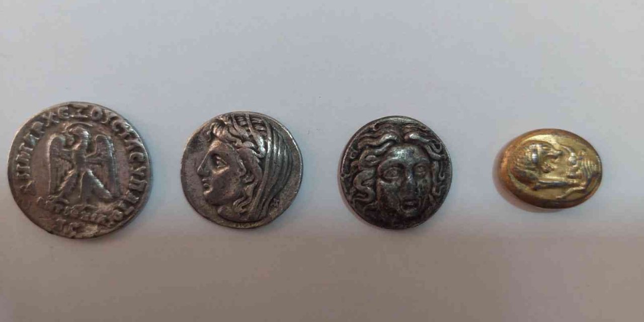 Konya’da Lidya, Helenistik Ve Roma Dönemine Ait Sikkeler Ele Geçirildi