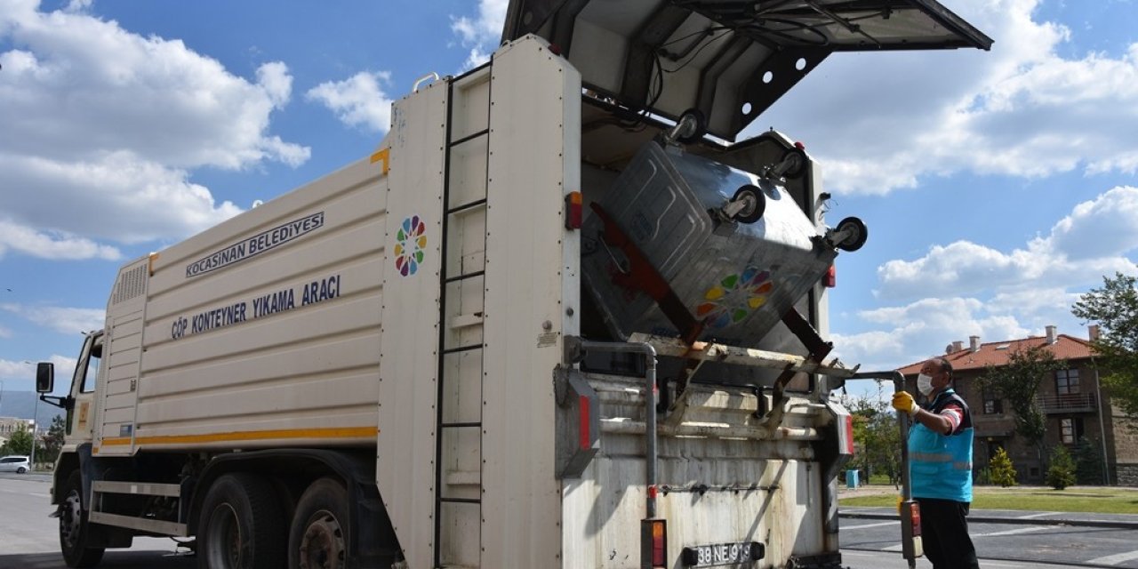 Çevre Dostu Kocasinan’da Daha Hijyenik Temizlik