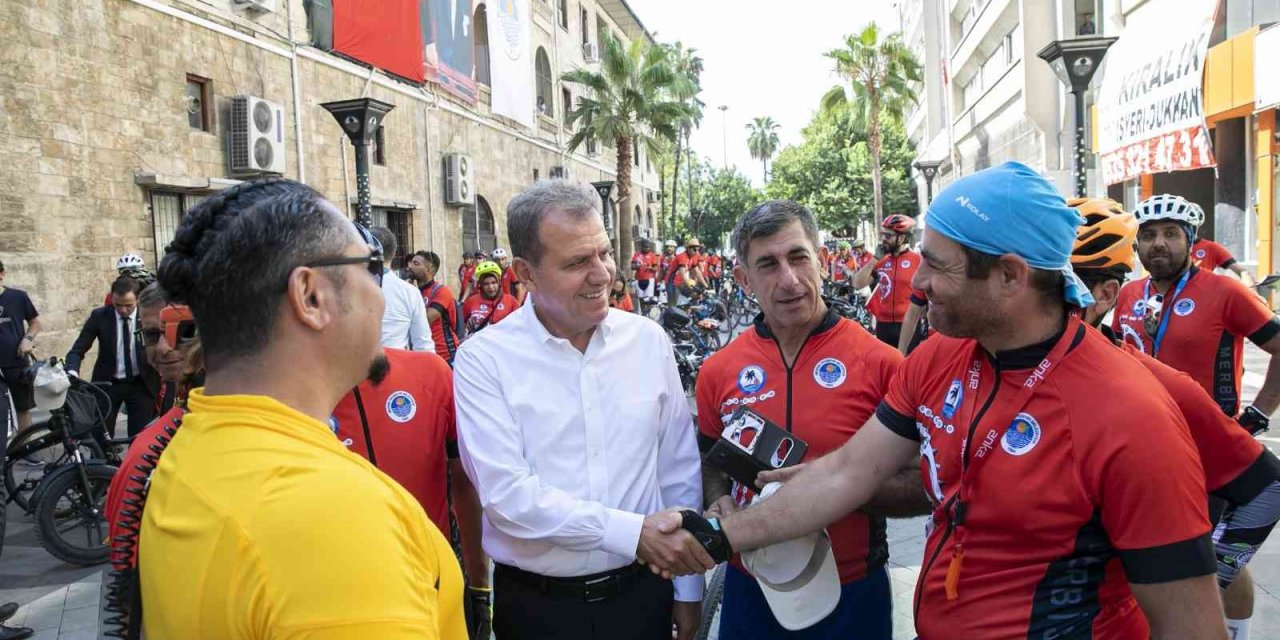 Bisikletlilerden Başkan Seçer’e ’destek’ Teşekkürü