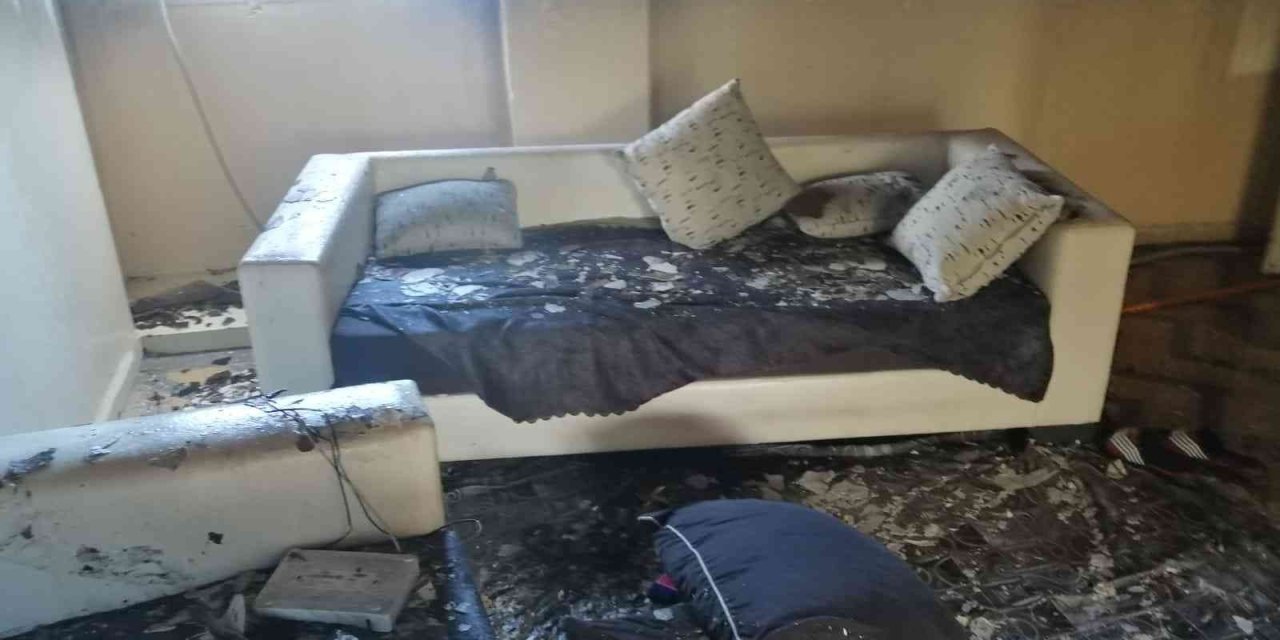 Tarsus’ta Ev Yangını