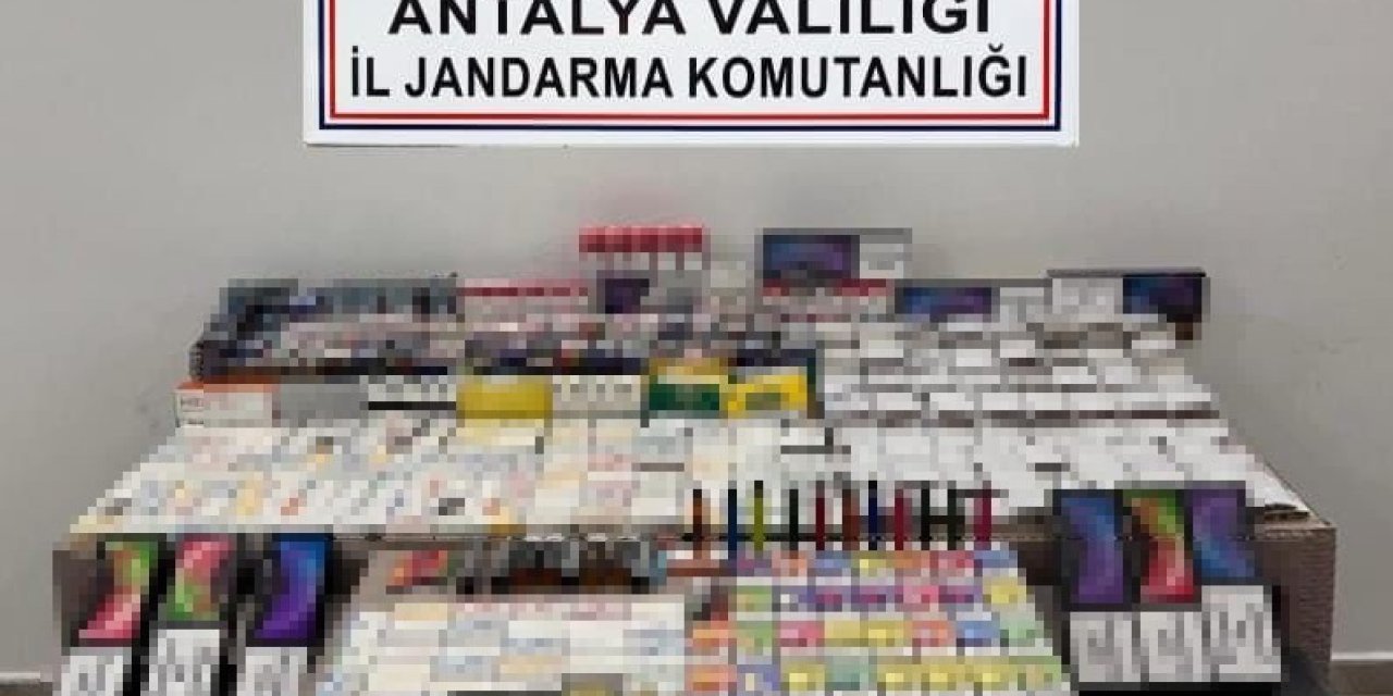 Markette 135 Bin Tl Değerinde Kaçak Sigara Yakalandı